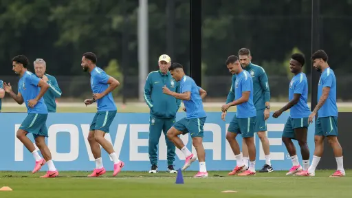 Ancelotti habla sobre Brasil y Japón.