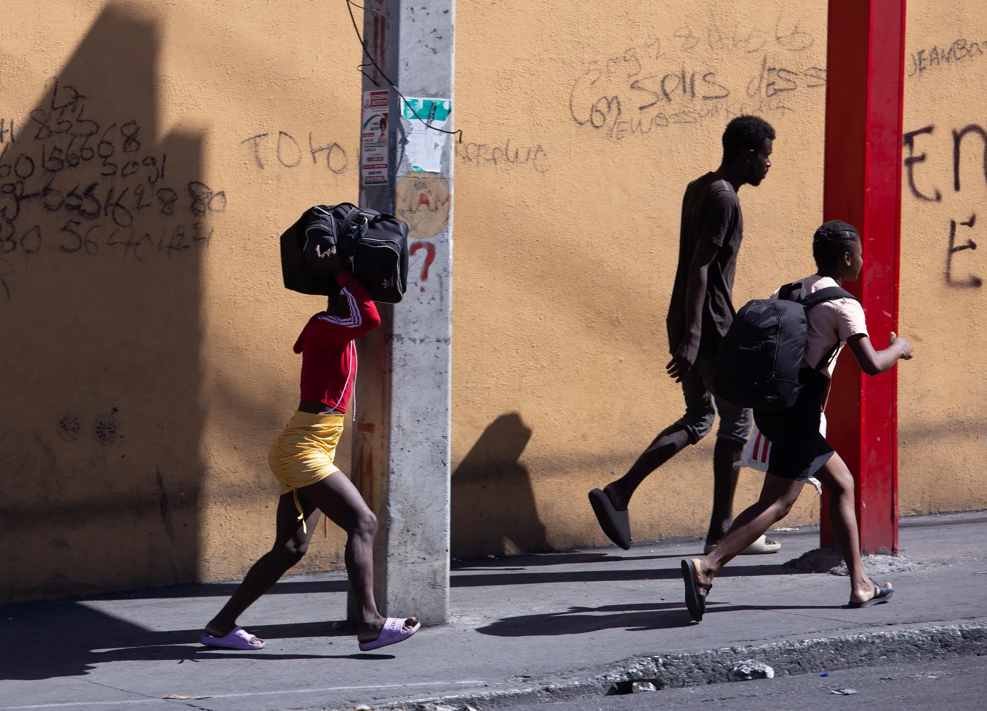 Localización de niños haitianos en Chile