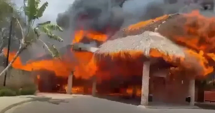 Asistencia a argentinos tras incendio en hotel