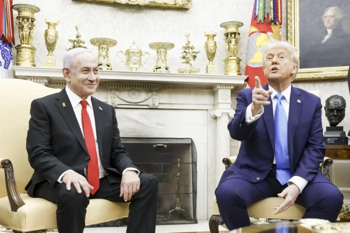 Trump insta a Netanyahu a aceptar acuerdo.