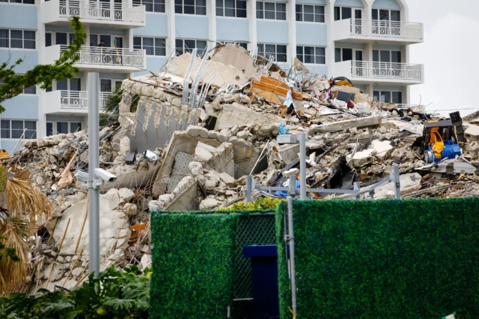 Fallas estructurales en torre de Miami.