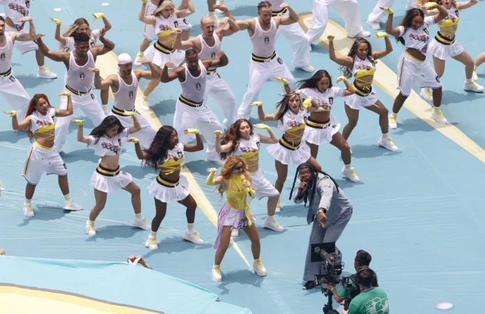 Shakira en la inauguración del Mundial 2026.