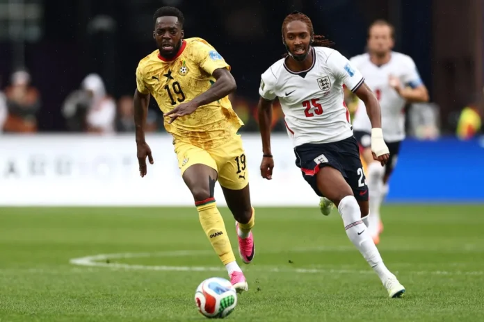 Ghana e Inglaterra empatan en Mundial 2023