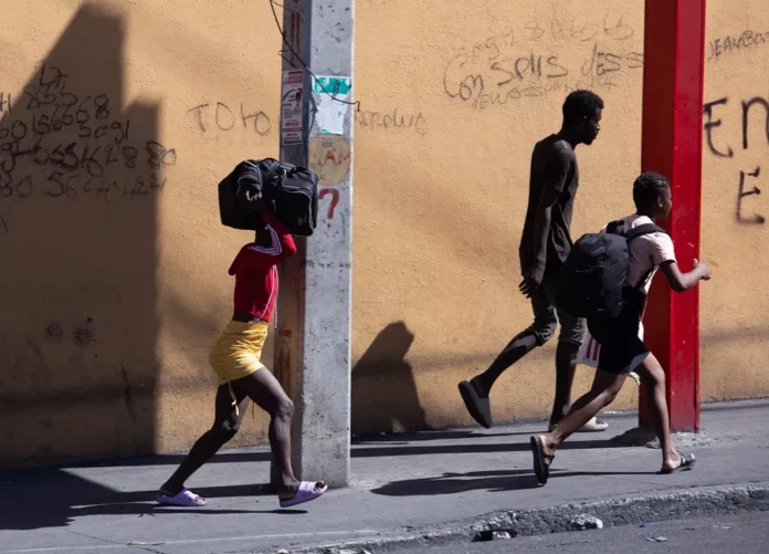 Desaparición de jóvenes haitianos en Chile.