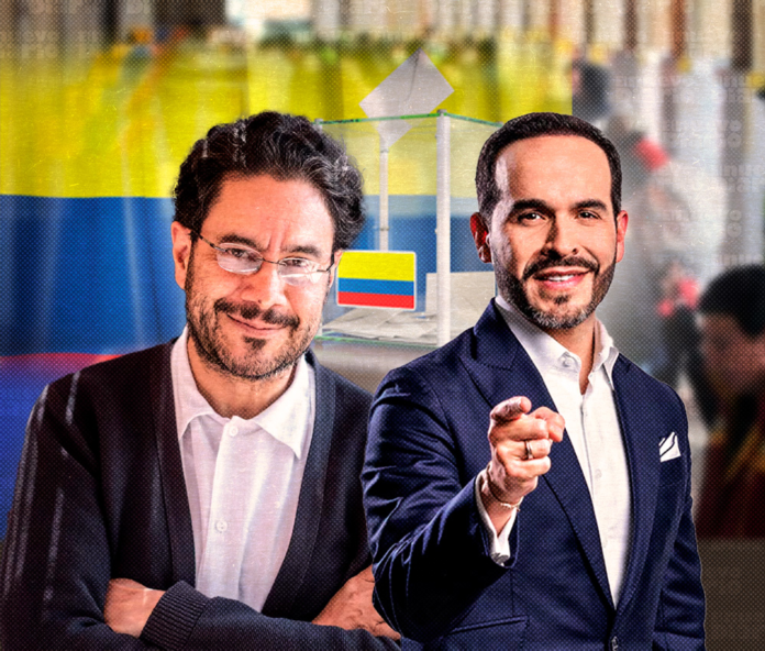 Cepeda y De la Espriella en confrontación electoral.