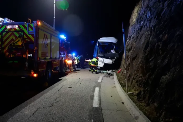 Accidente de autobús en Brasil, siete muertos.