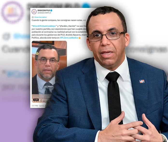 Andrés Navarro habla sobre descontento dominicano.