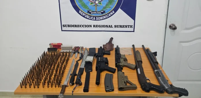 Detención de hombre con arsenal en San Pedro