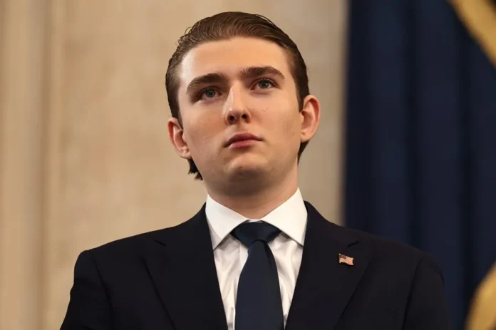 Barron Trump lanza bebida de yerba mate.