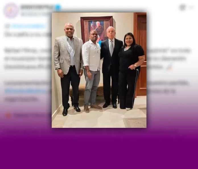 Danilo Medina juramenta a Moreno Guajimía en PLD
