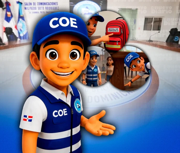 Coelito, personaje educativo sobre terremotos