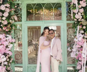 Baby shower elegante de Marc y Nadia.