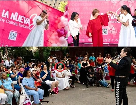 Celinés Toribio en evento de empoderamiento femenino.