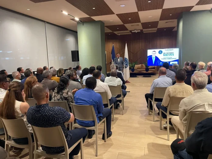 Inauguración del Club de Lectura en Naco.