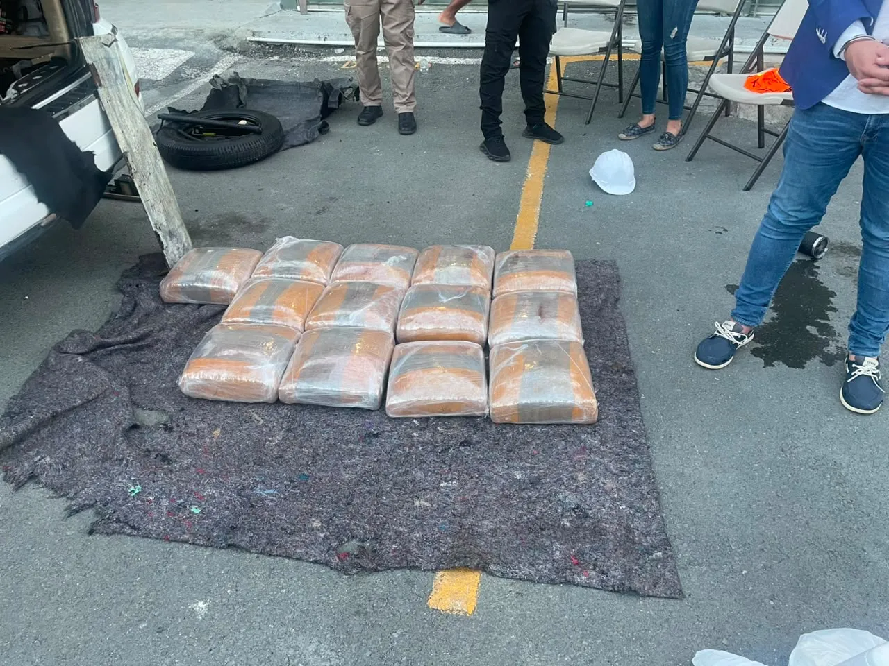Incautación de marihuana en Azua.