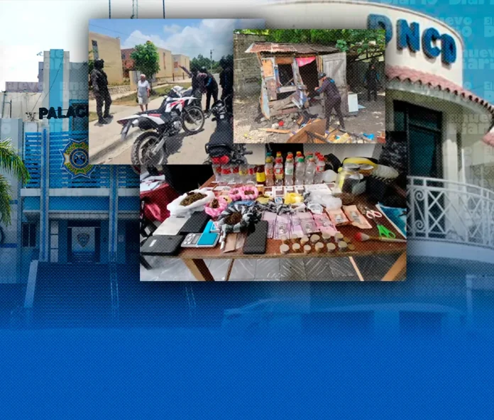 Detenciones por narcotráfico en Barahona.