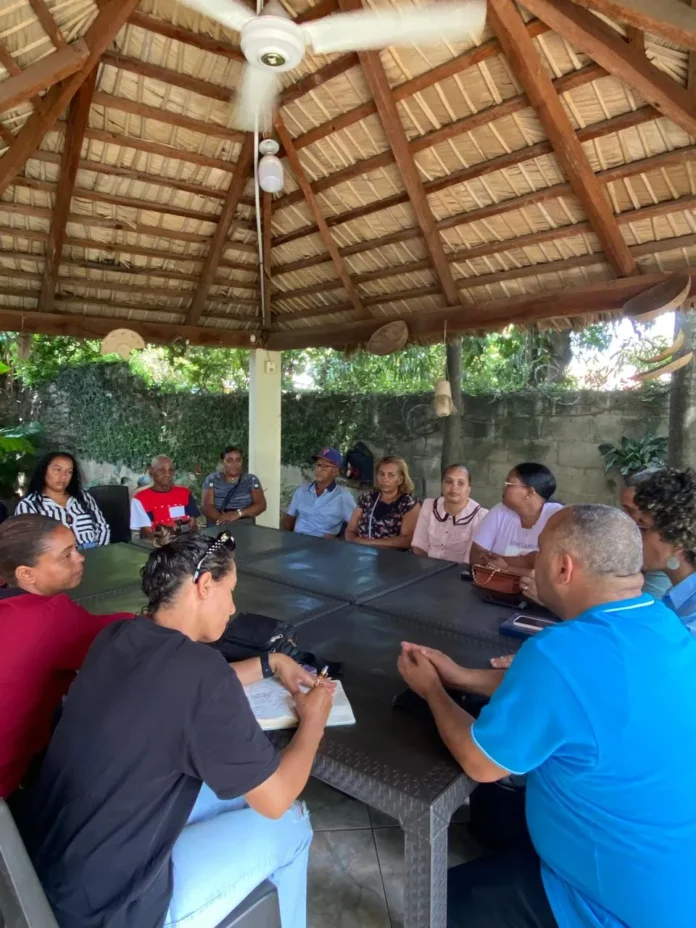 Reunión del DXC en Santiago Rodríguez.