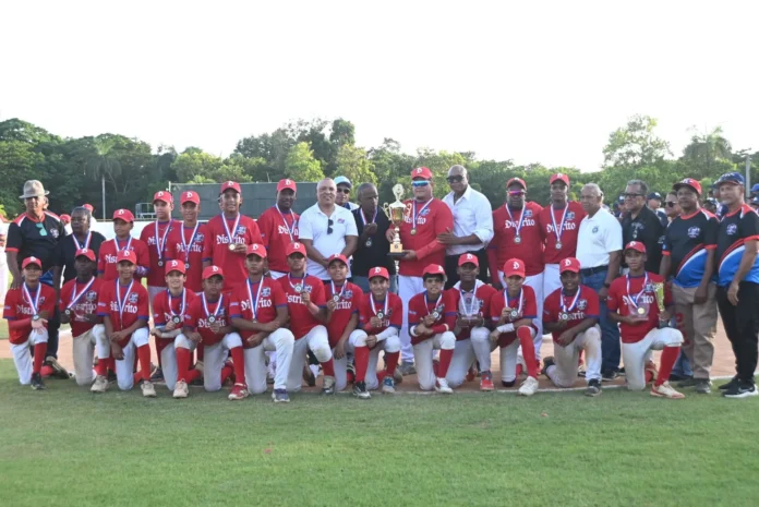 Distrito Nacional campeón Copa Robinson Canó 2026