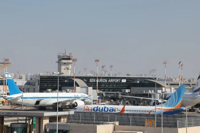 Aeropuerto de Tel Aviv con vuelos en riesgo