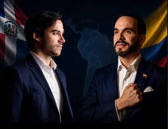 Abelardo de la Espriella y Fernando Abreu.