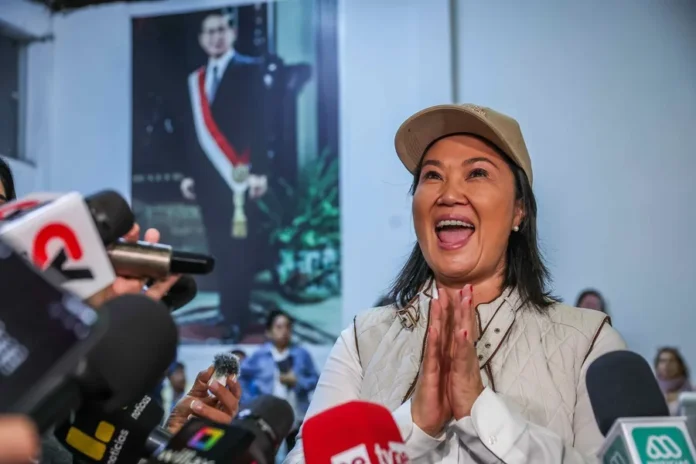 Fujimori lidera elecciones en Perú 2023