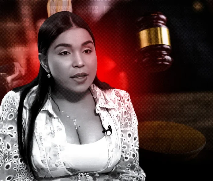 Johanna Madera en prisión por extorsión.