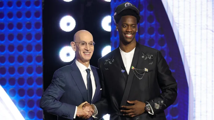 AJ Dybantsa, primer pick del draft NBA.