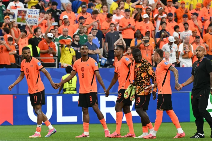 Países Bajos celebra victoria 5-1 sobre Suecia