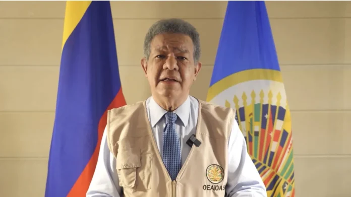 Leonel Fernández felicita elecciones en Colombia.