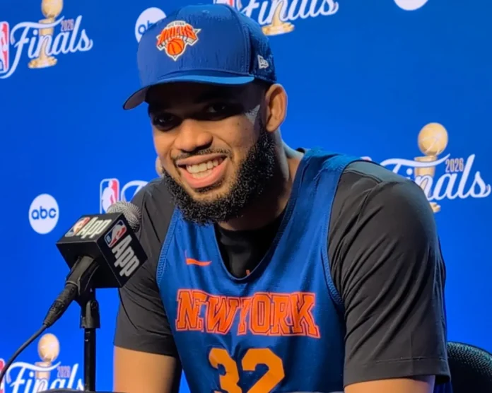 Karl Towns comprometido con los aficionados Knicks