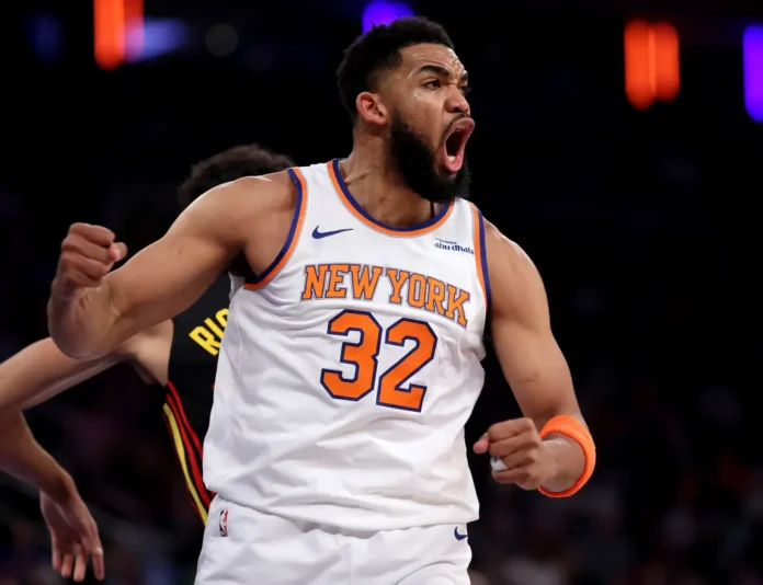 Towns celebra su legado con los Knicks.
