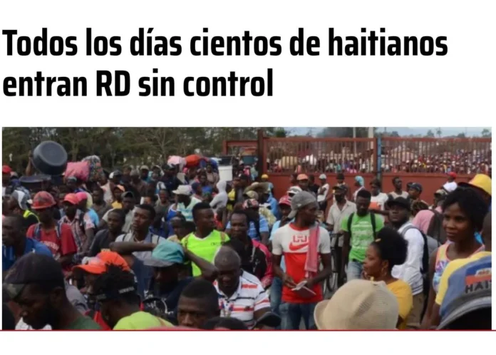 Anuncios del Gobierno sobre frontera dominicana.