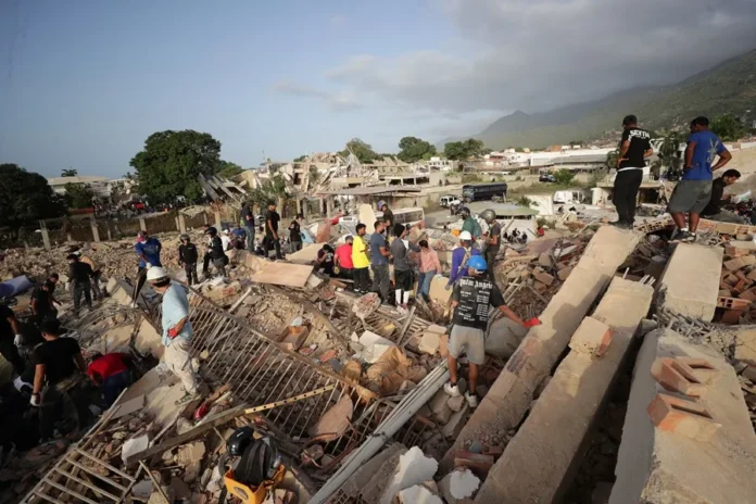 Daños por terremotos en Venezuela, PNUD.