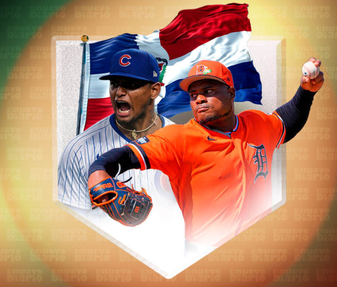 Lanzadores dominicanos en acción en MLB.