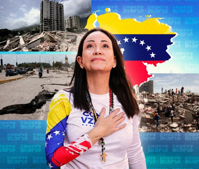 María Corina denuncia cierre del espacio aéreo