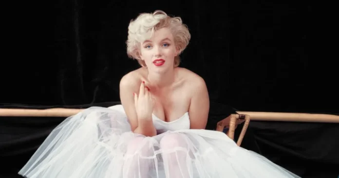 Marilyn Monroe, ícono del cine y glamour.