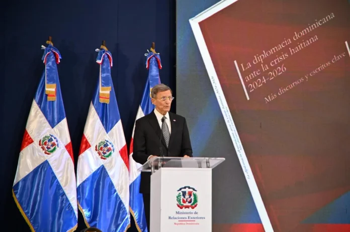 Presentación del libro sobre diplomacia dominicana.
