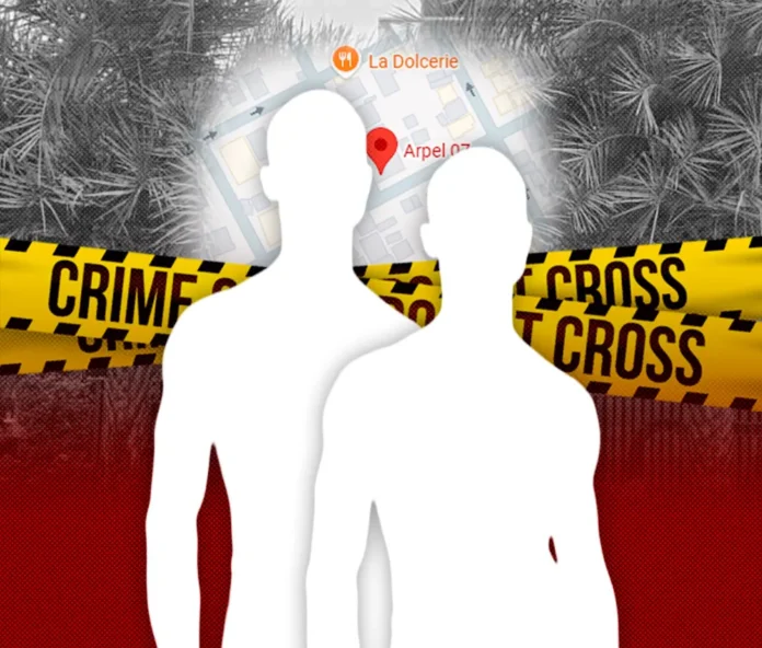 Encuentro de dos cuerpos en Piantini.