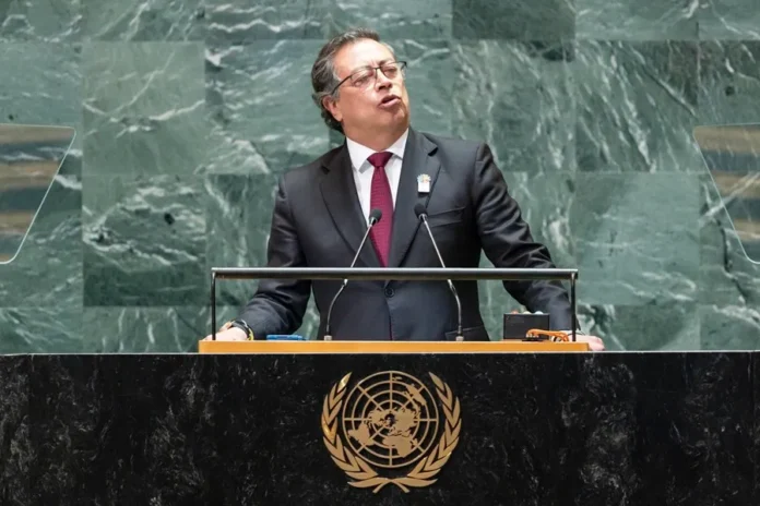 Gustavo Petro critica a EE.UU. en ONU