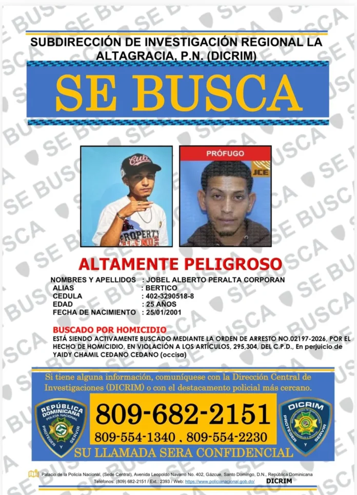 Policía busca a 
