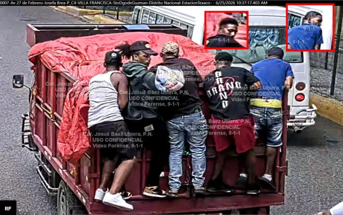Captura de siete hombres por asalto.