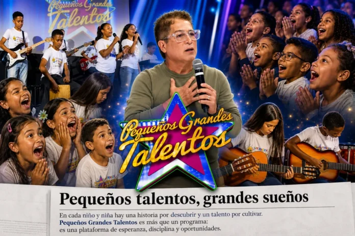 Niños dominicanos mostrando su talento.