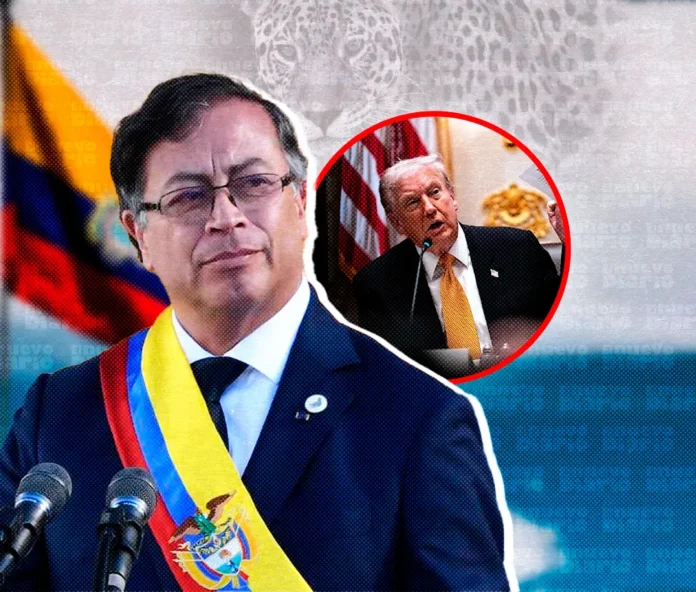 Petro denuncia alianza de EE. UU. y narcotraficantes