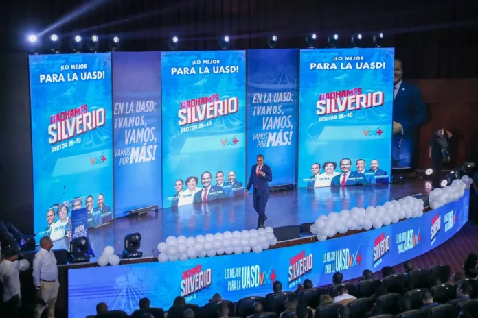 Radhamés Silverio cierra campaña UASD 2023