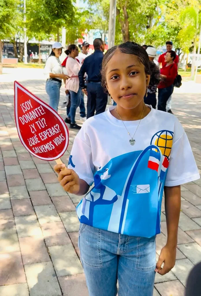Caminata en Azua por donación de sangre