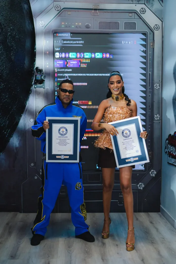 Planeta Alofoke celebra récords Guinness recientes