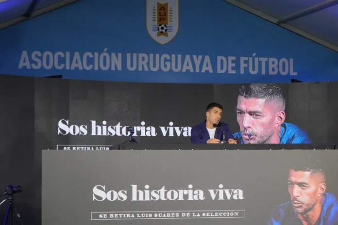 Luis Suárez habla sobre Uruguay en el Mundial.