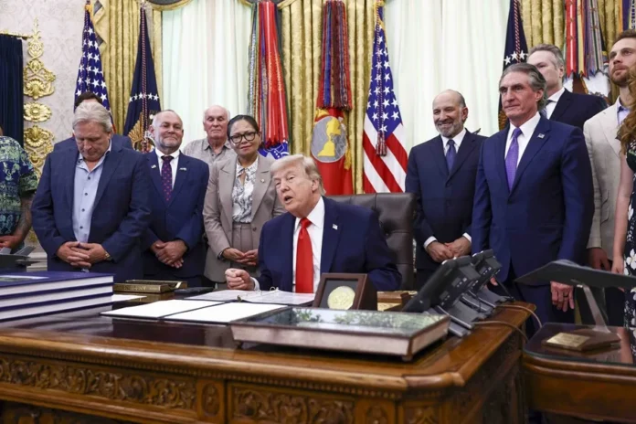 Trump anuncia acuerdo de paz con Irán