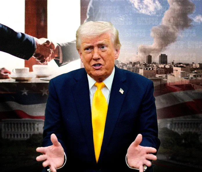 Trump firma acuerdo de paz con Irán