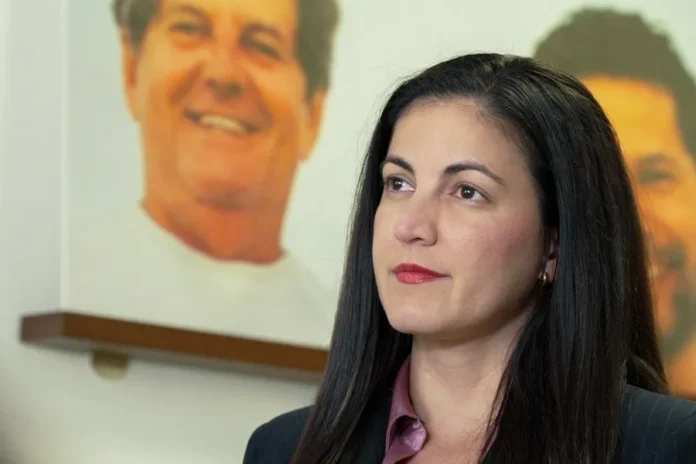 Rosa María Payá en foro sobre democracia.